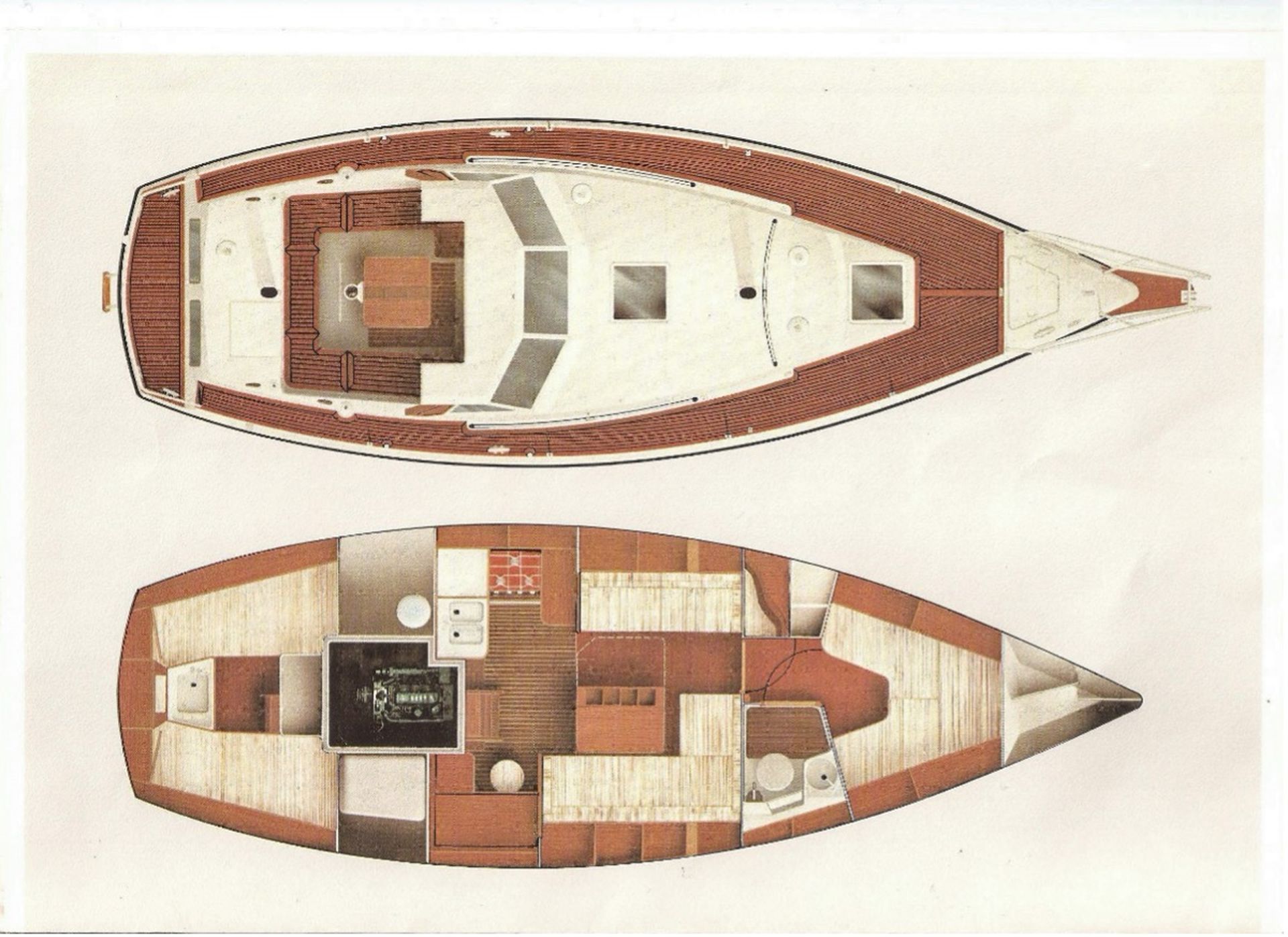 Plano de distribución interior del Bela
